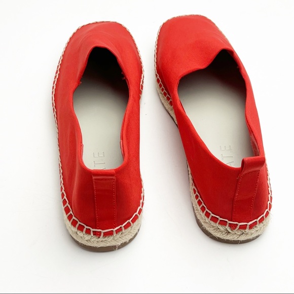 1. STATE Davir Red Slip On Espadrille Shoes, Size 9 - Picture 9 of 10